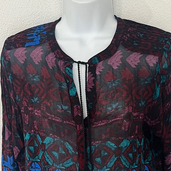 Lucky Brand Blouse Size M - Picture 3 of 5